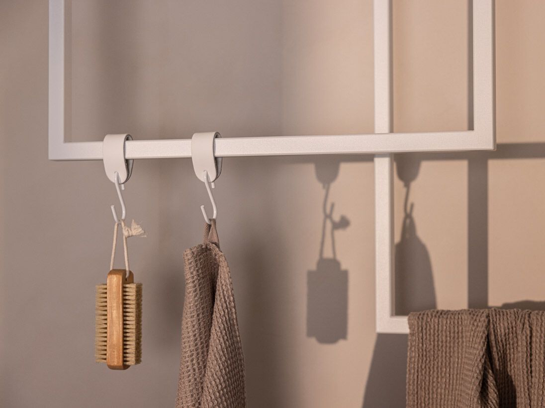 RETON 3 Pz Porta Asciugamani Cucina, 23 cm Appendi Strofinacci Cucina, Porta Asciugamani Cucina in Acciaio Inossidabile, Portaasciugamano da Bagno Appendino da Porta (Dorato
