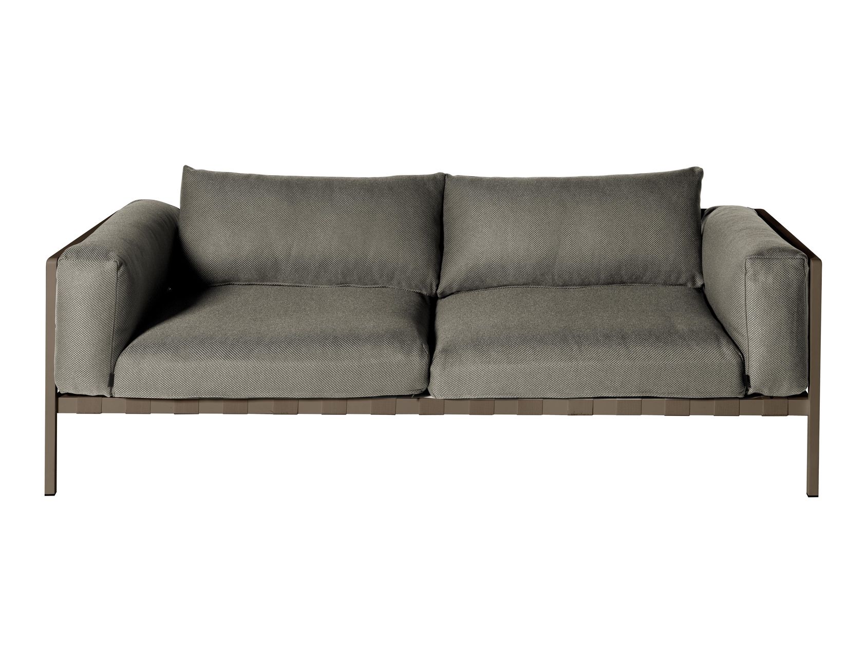 Divano in tessuto a 2 posti NATAL ALU SOFA Divano Collezione Natal