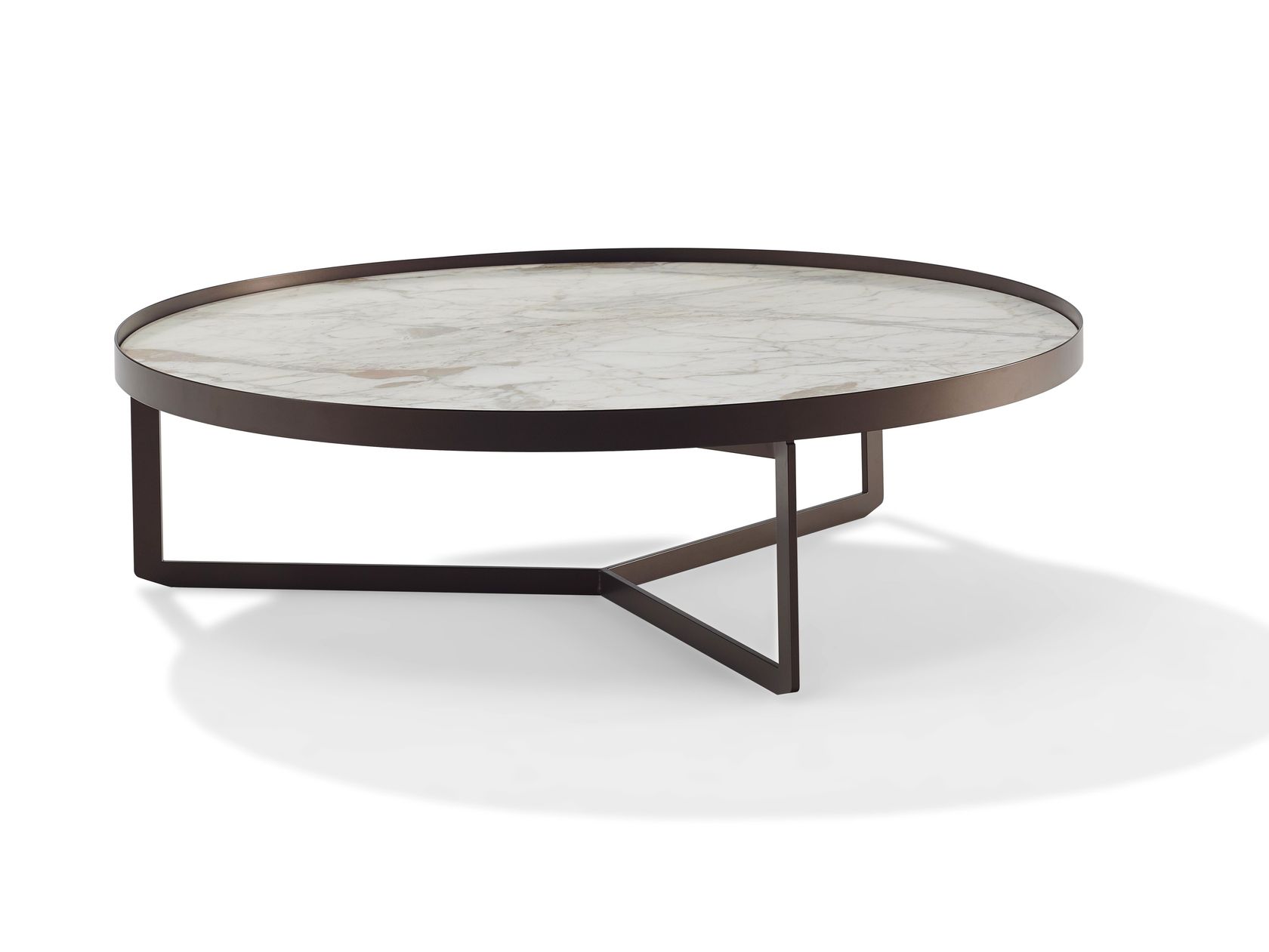 NEBRA 1070 Natural stone coffee table By Draenert design Stephan Veit