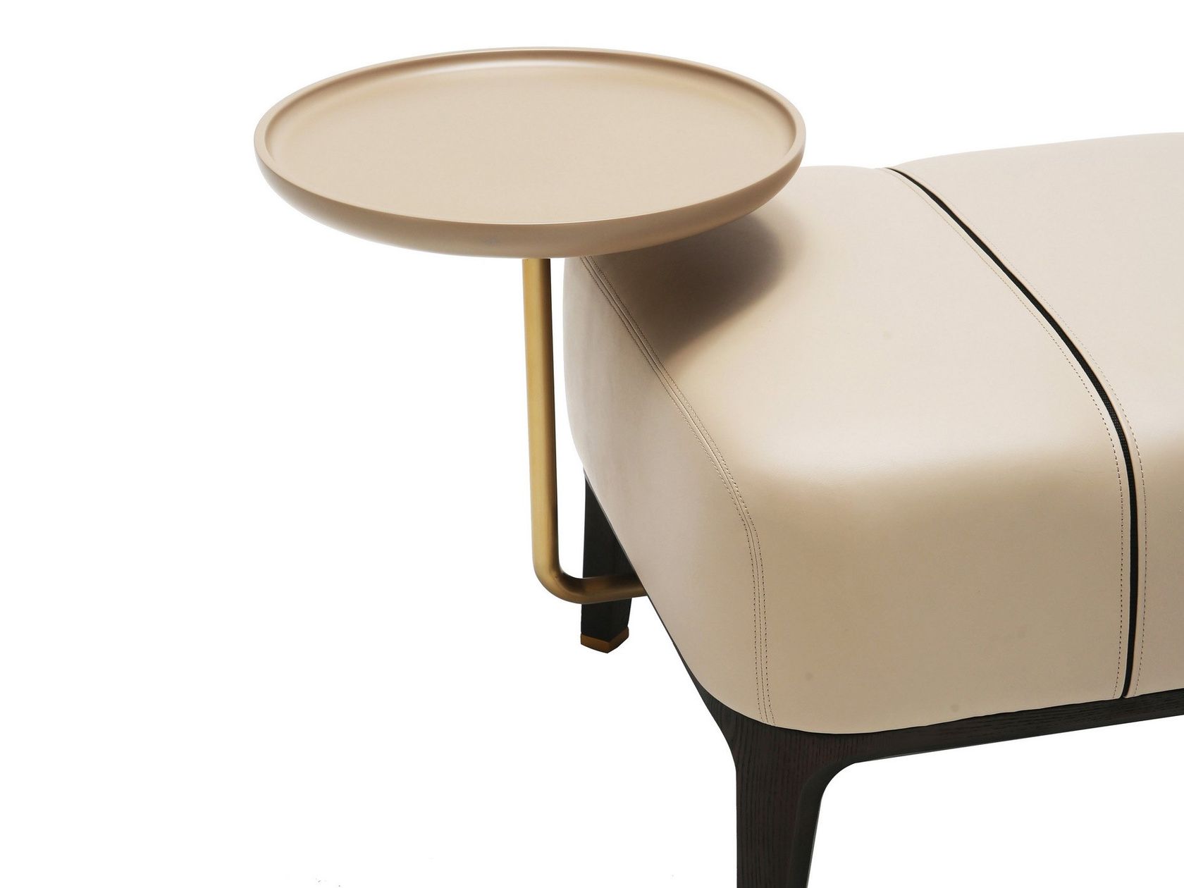 NEW YORK Upholstered leather bench By Como Furniture design GOODO Design