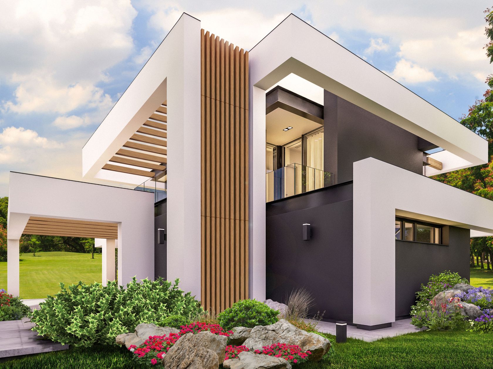 INFINITY PLUS 162 Celosía en WPC By NOVOWOOD