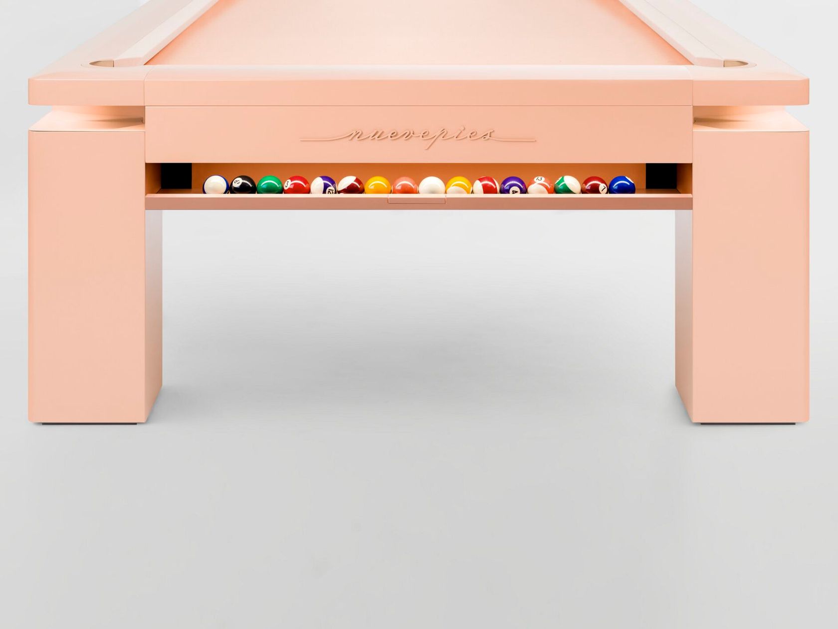 MONOCOLOR BLACK IS BLACK Rectangular pool table By Nuevepies