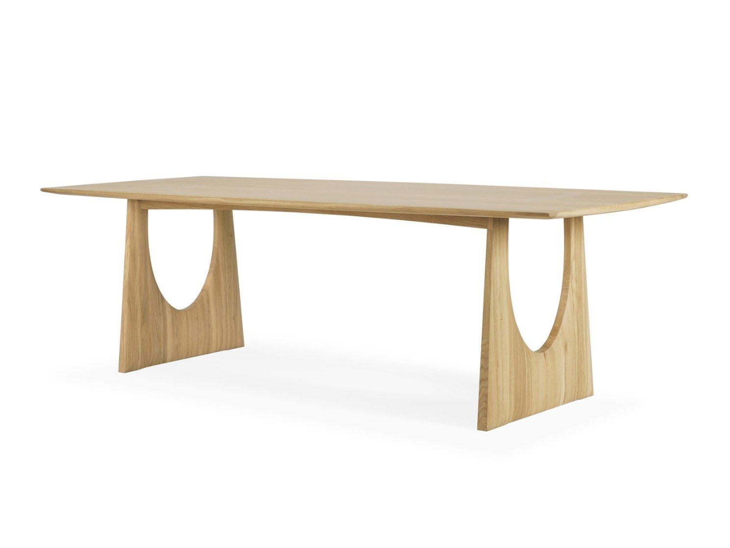 OAK GEOMETRIC Dining table By Ethnicraft design Alain Van Havre