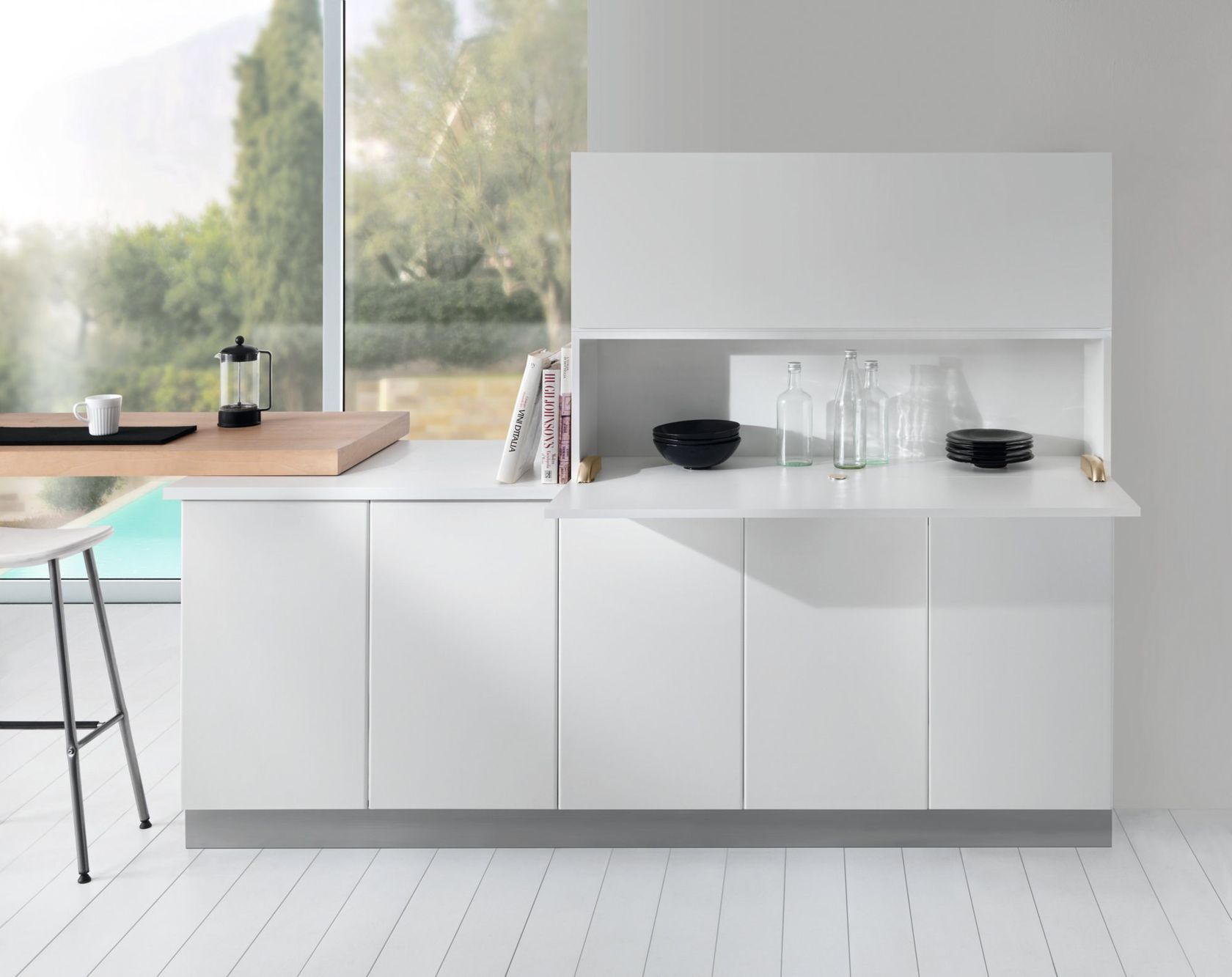 Hinge for fall flaps PACTA By SALICE