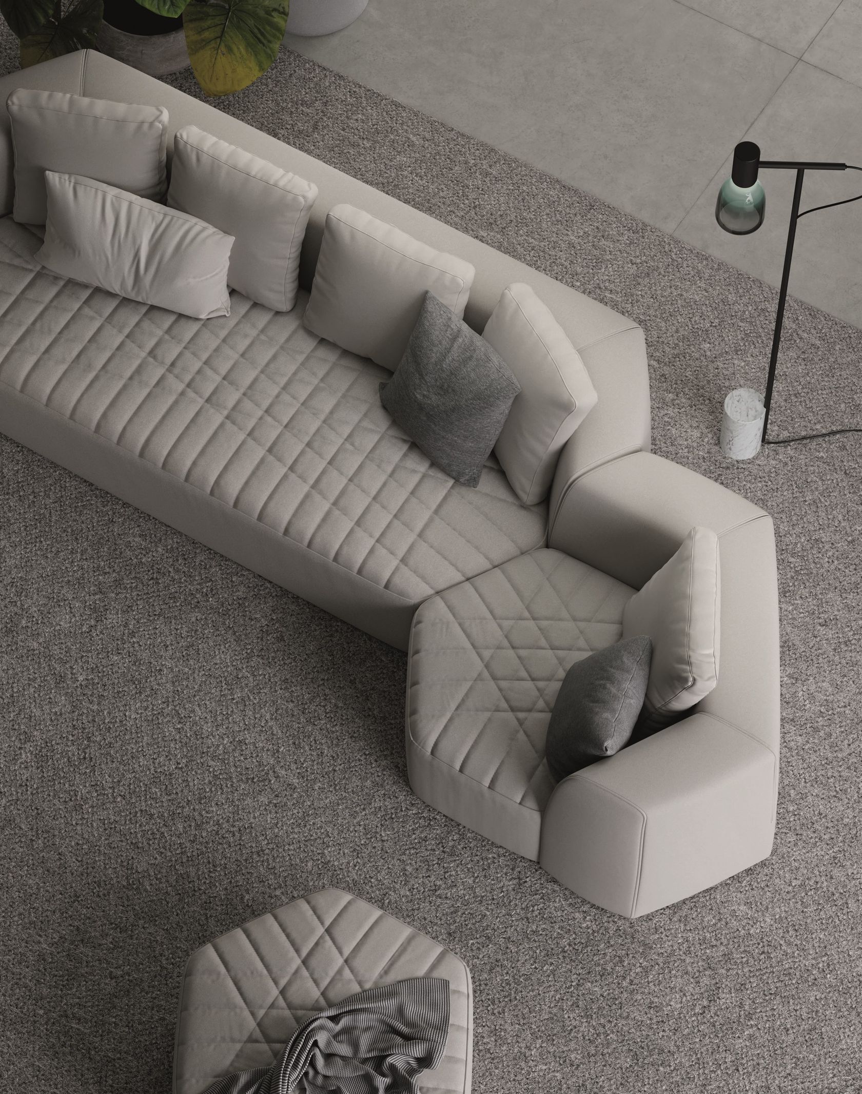 PANORAMA 沙发 Panorama系列 By Bonaldo 设计师Fabrice Berrux