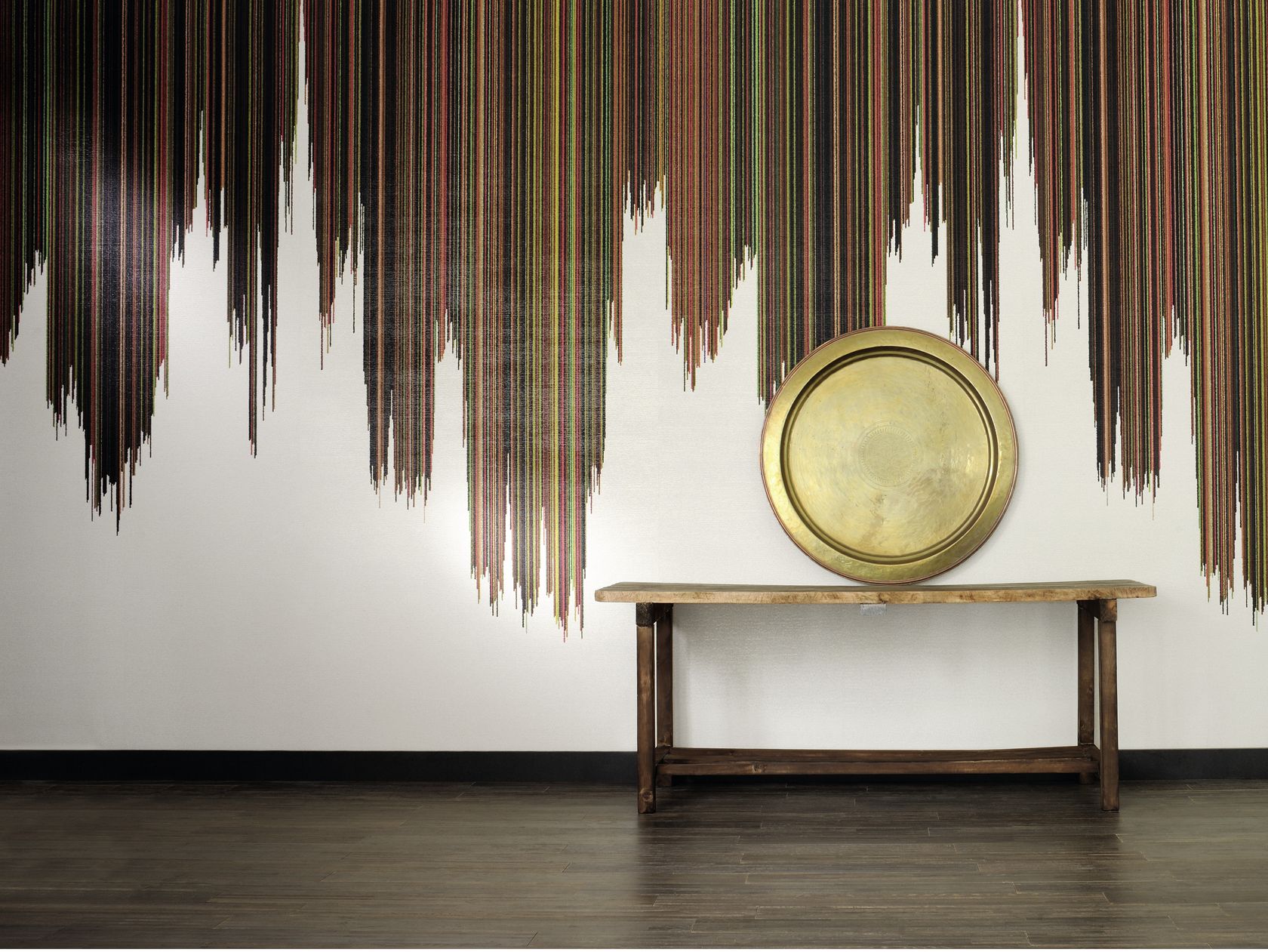 Washable panoramic vinyl wallpaper PARADE DE SAMBA Perles Collection By ...