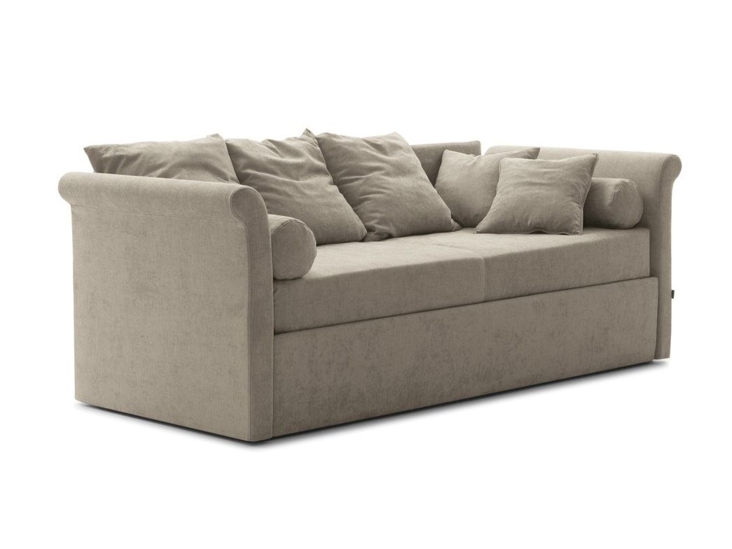 Perla - Canapé lit 2 places tissu personnalisable