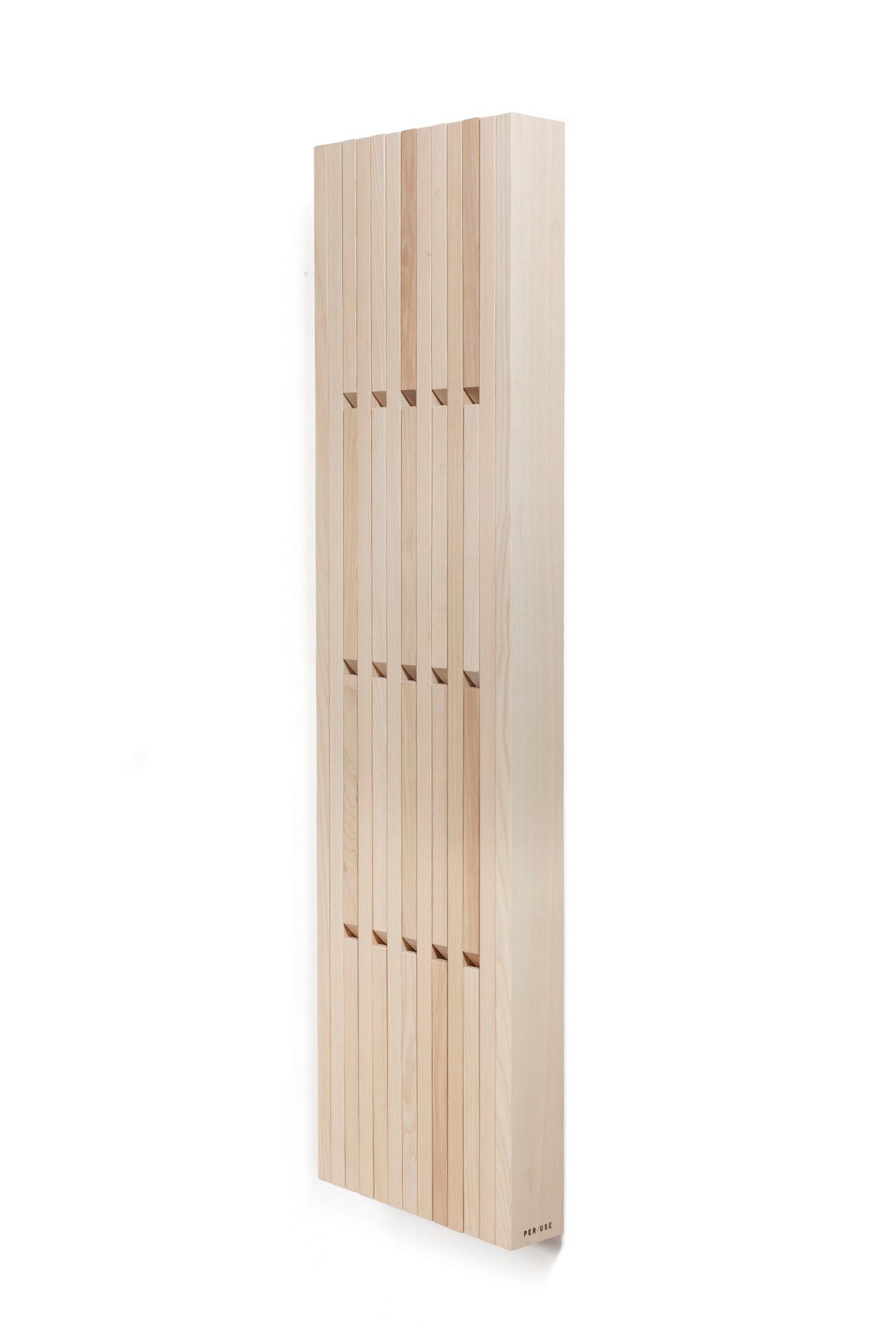 PIANO ASH NATURAL OILED Coat rack By PER/USE