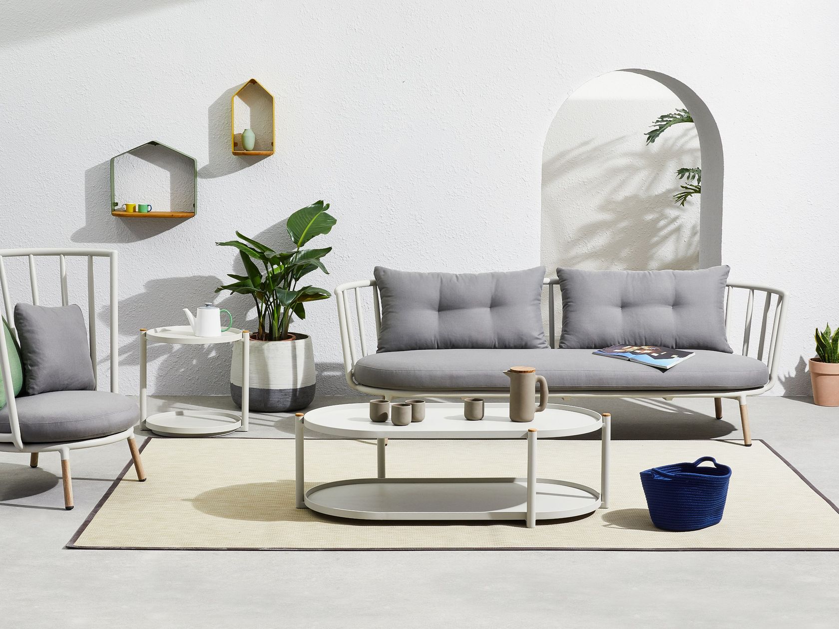 PIPE 3 seater garden sofa By Kun Design design Kun Qi