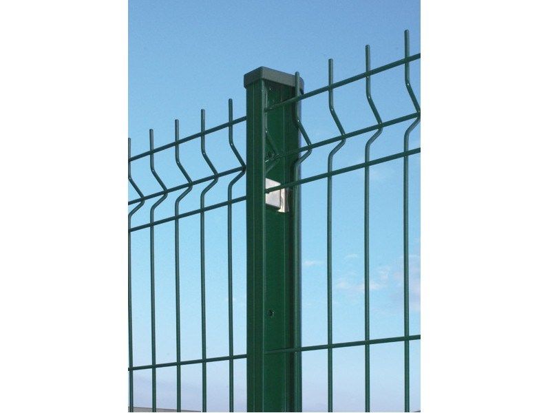 Palo Per Recinzione Elettrica In Plastica 105 Cm - 40 Pioli Rinforzati Con Clip Per Nastro 40 Mm - Colore Blu