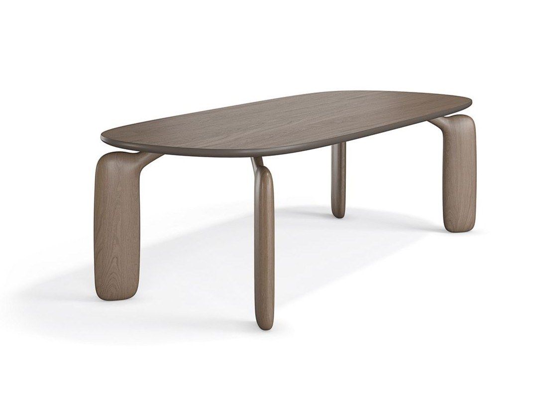PULP Oval MDF dining table By Roche Bobois | design Eugeni Quitllet