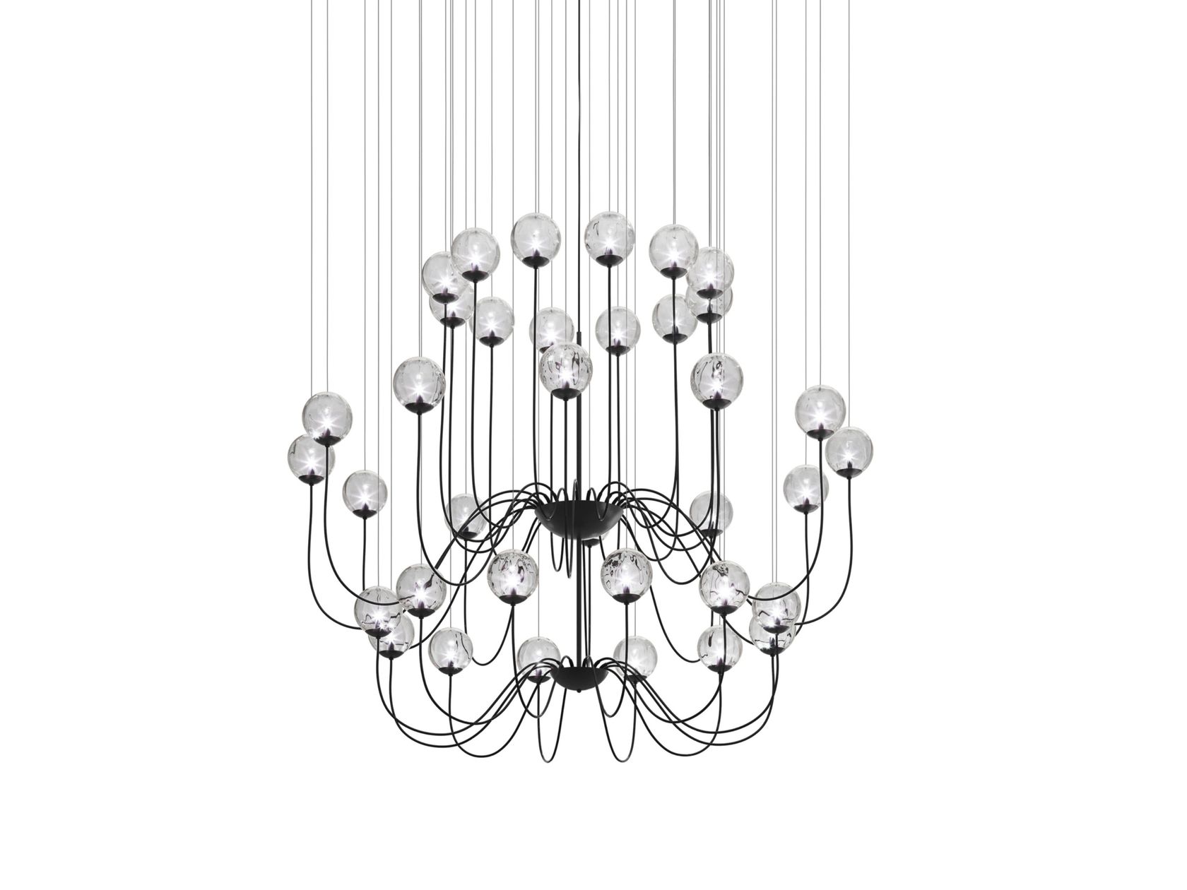 PUPPET SP 24P Pendant lamp By Vetreria Vistosi