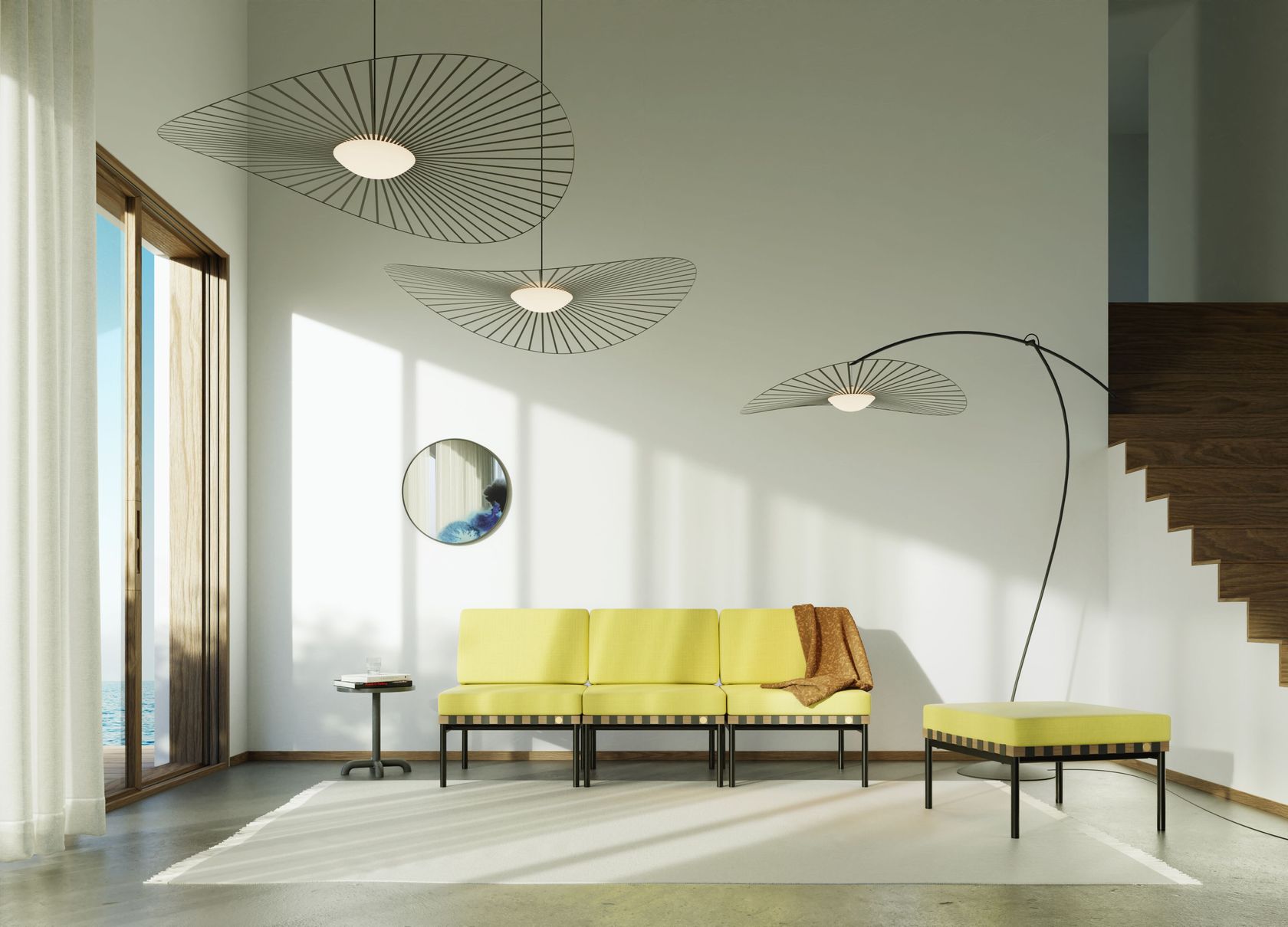 Lampada a Fili in Fibra Ottica, Cambia Colore, LED Design Retrò, Effetti Luci Multicolore, 33 cm, colorata, Relaxdays | Leroy Merlin