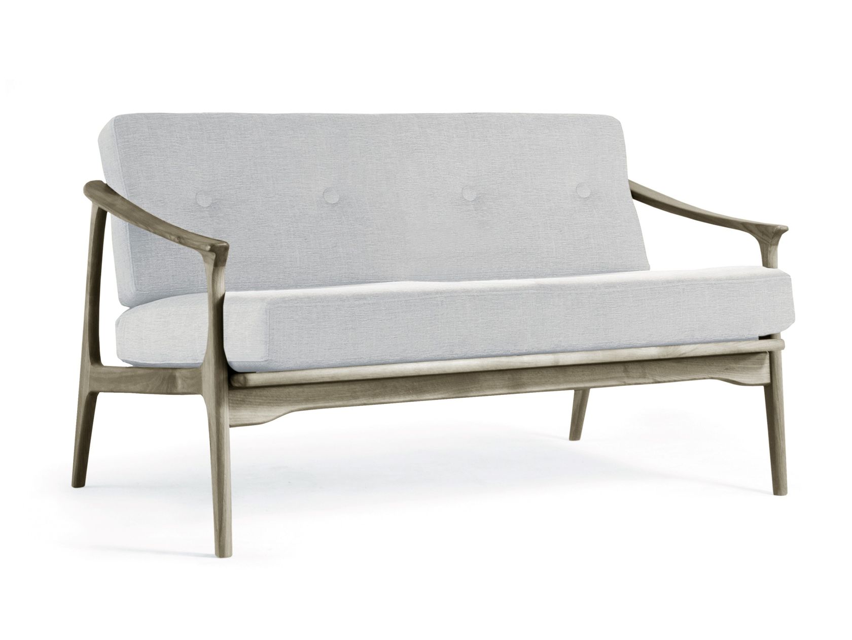 QUIETE T-600 - Canapé 2 places tissu personnalisable