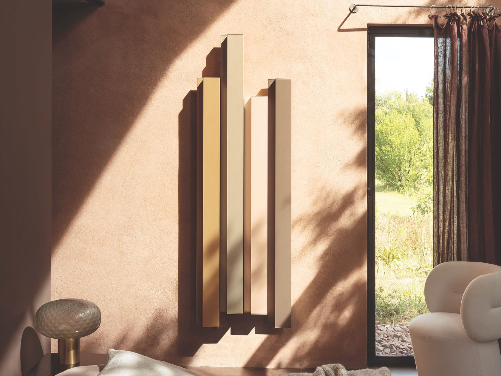 RIFT Termoarredo ad acqua calda verticale in alluminio By Tubes ...