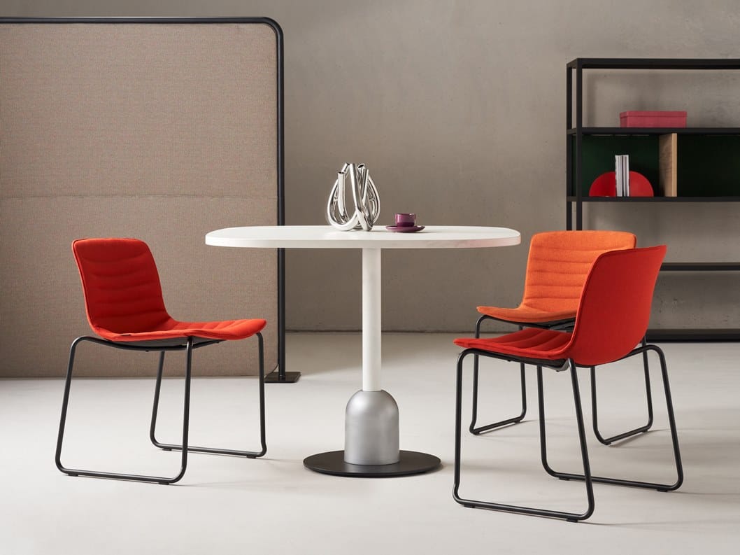 RUDY Sled base chair Rudy Collection By Quinti Sedute