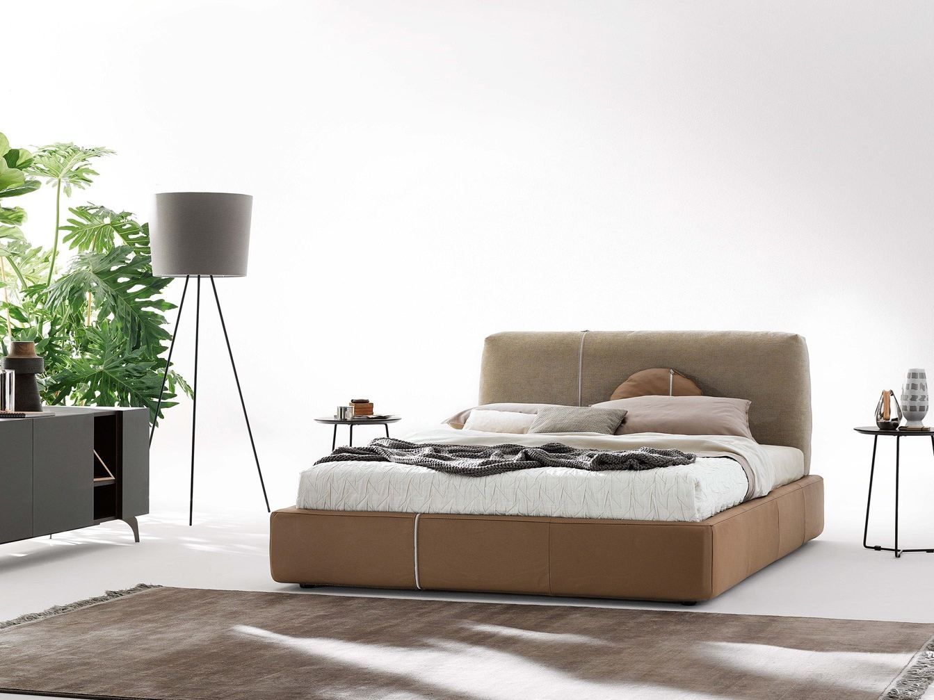 SANDERS Upholstered bed By Ditre Italia design Stefano Spessotto