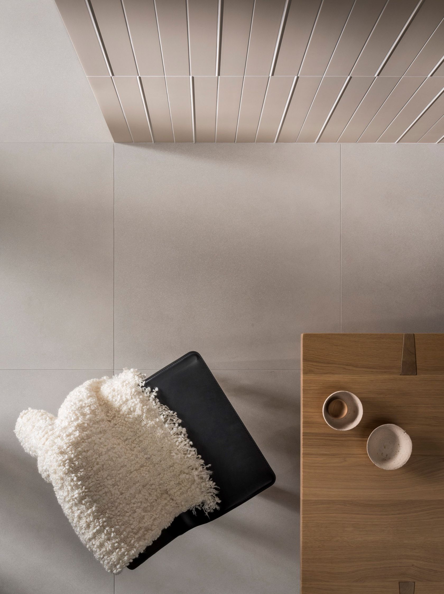 SEGMENTS Porcelain stoneware 3D Wall Cladding By DECORATORI BASSANESI ...