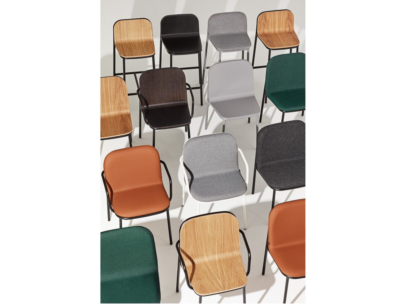 SHELL Fabric chair By Annud | design Javier Moreno