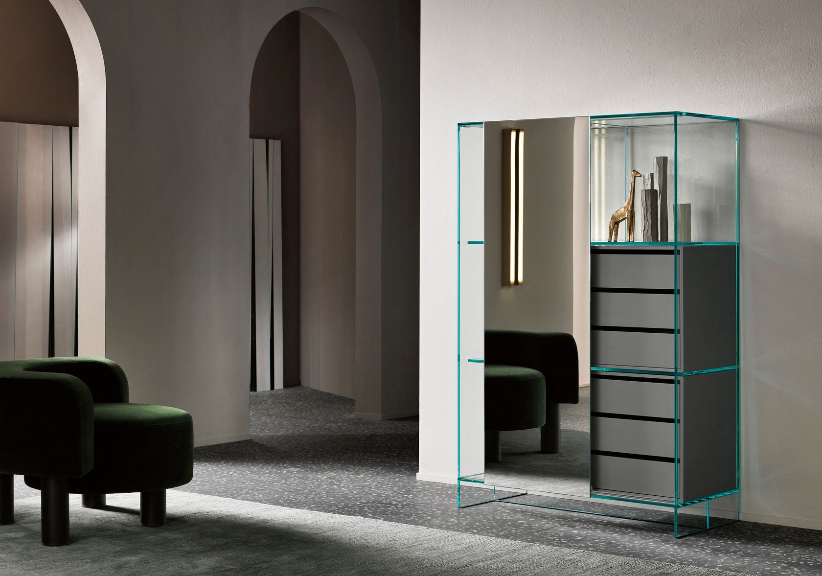SHOJI | Highboard with drawers Shoji Collection By Tonelli Design ...