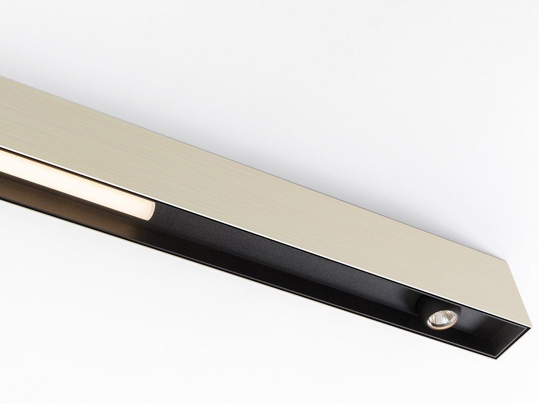 Ceiling mounted linear lighting profile SLD50 NAKED By Modular Lighting ...