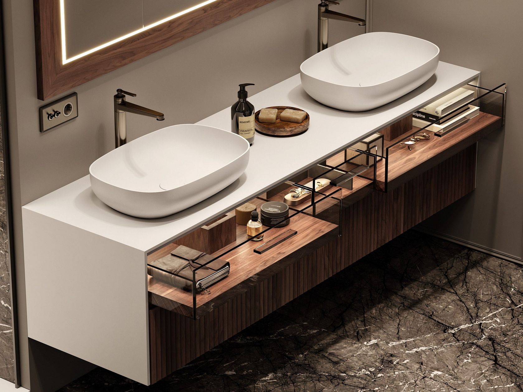 SLIMLINE bathroom By MOMA Design