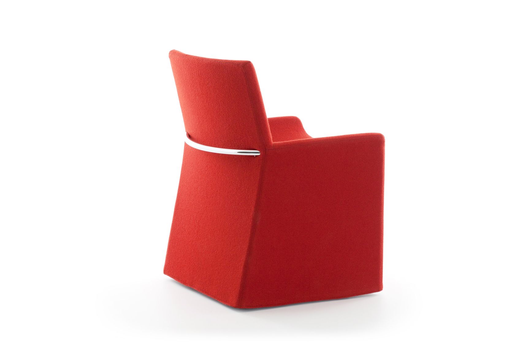 Upholstered fabric chair SOFT CHAIR By Porro design Christophe Pillet