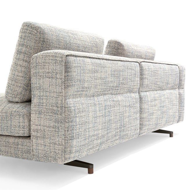 SOHO | 2 seater sofa 2 seater fabric or leather sofa By Giorgetti ...