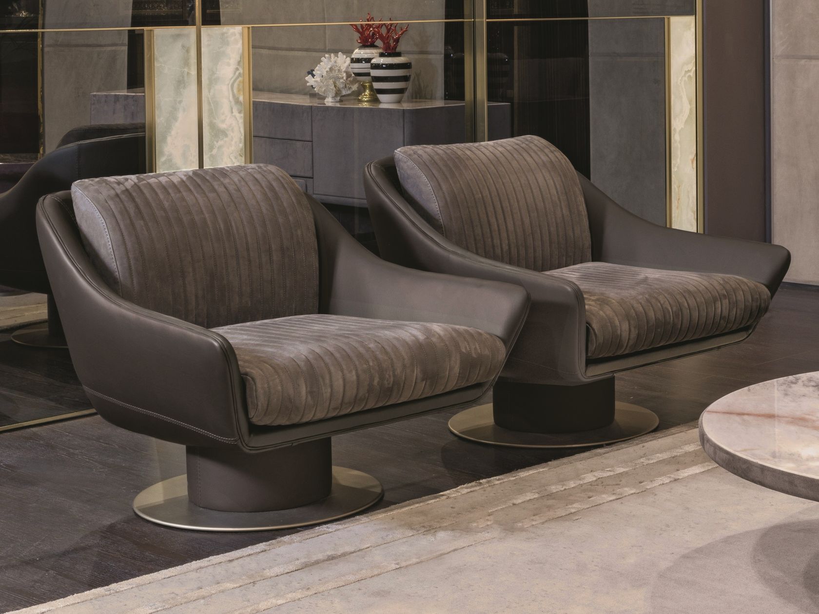 SOL Armchair By Longhi design Ben Wu