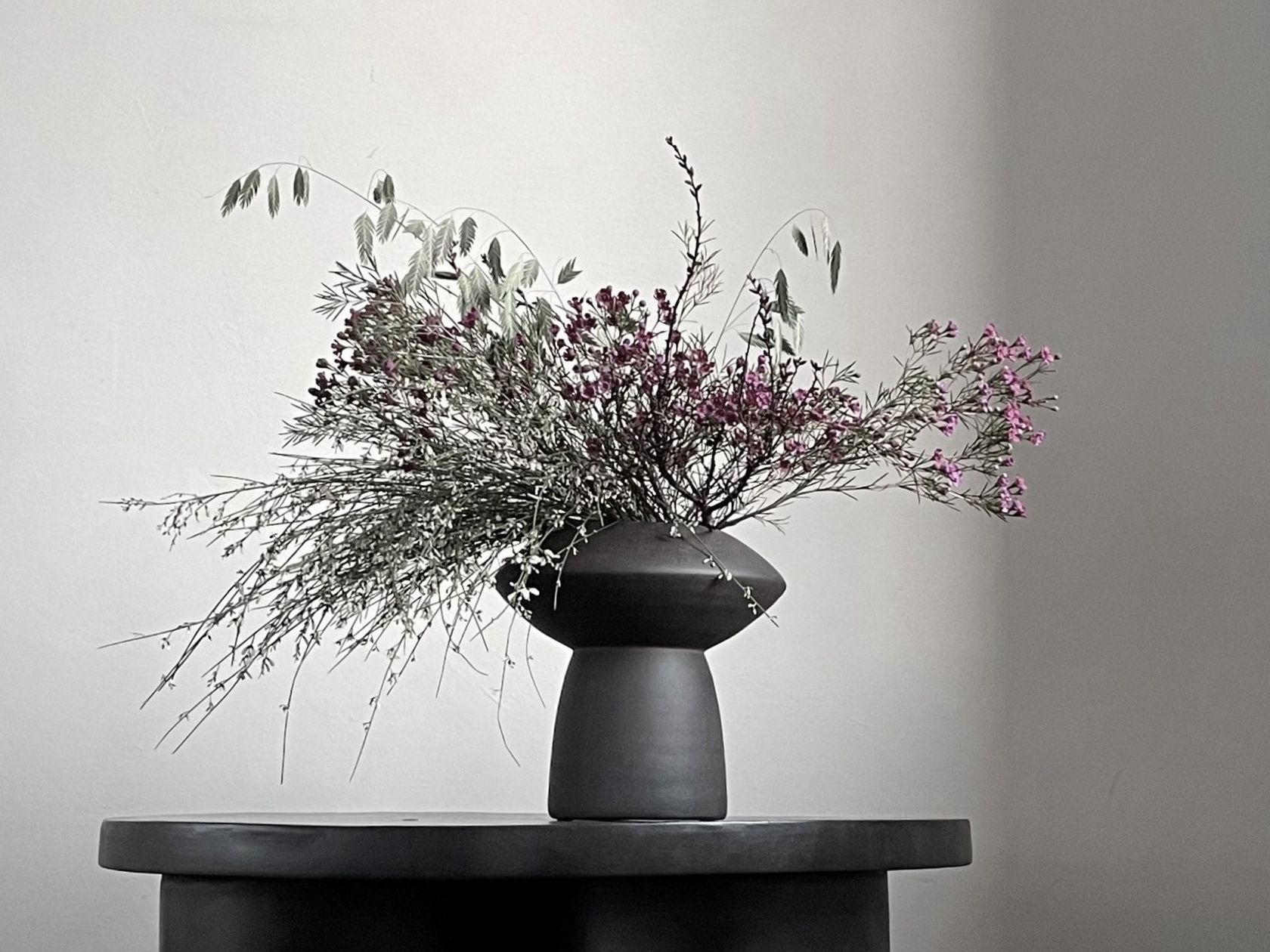 Ceramic vase SPHERE VASE FAT Sphere Collection By 101 Copenhagen design