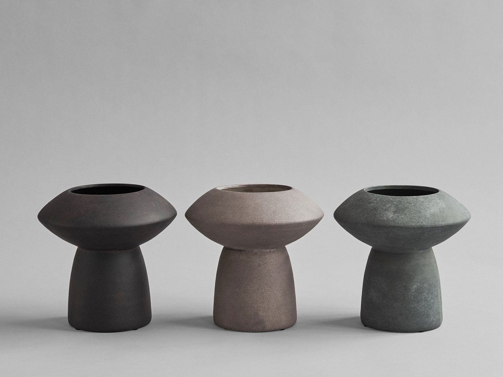 花瓶 SPHERE VASE FAT Sphere系列 By 101 Copenhagen 设计师Tommy Hyldahl