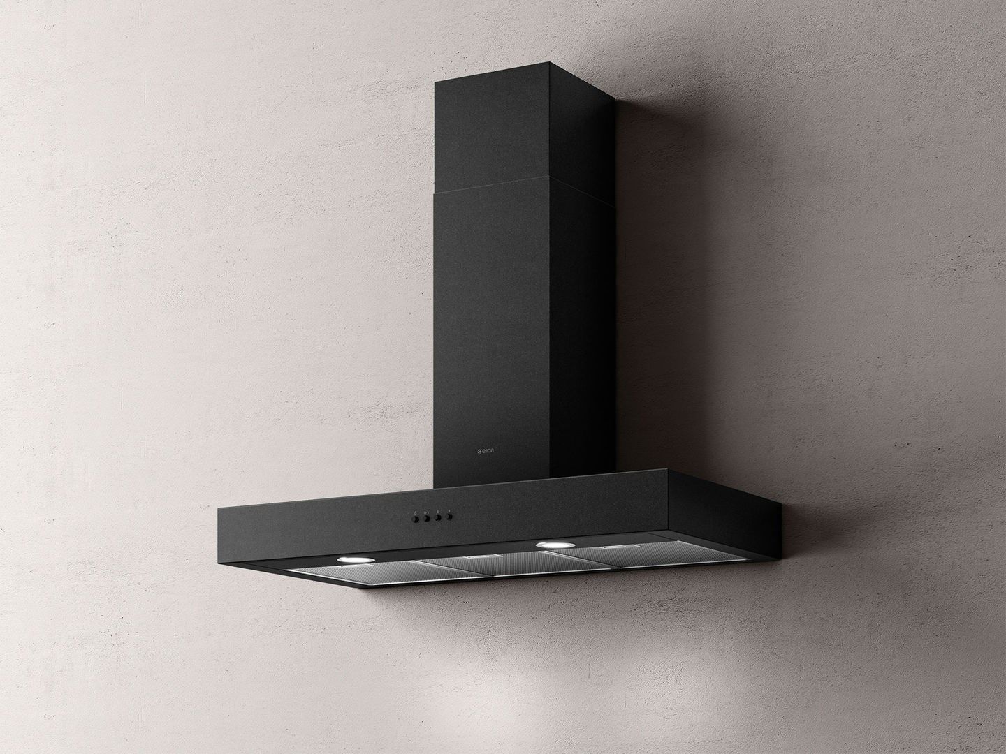 Wallmounted cooker hood with integrated lighting SPOT NG URBAN By Elica