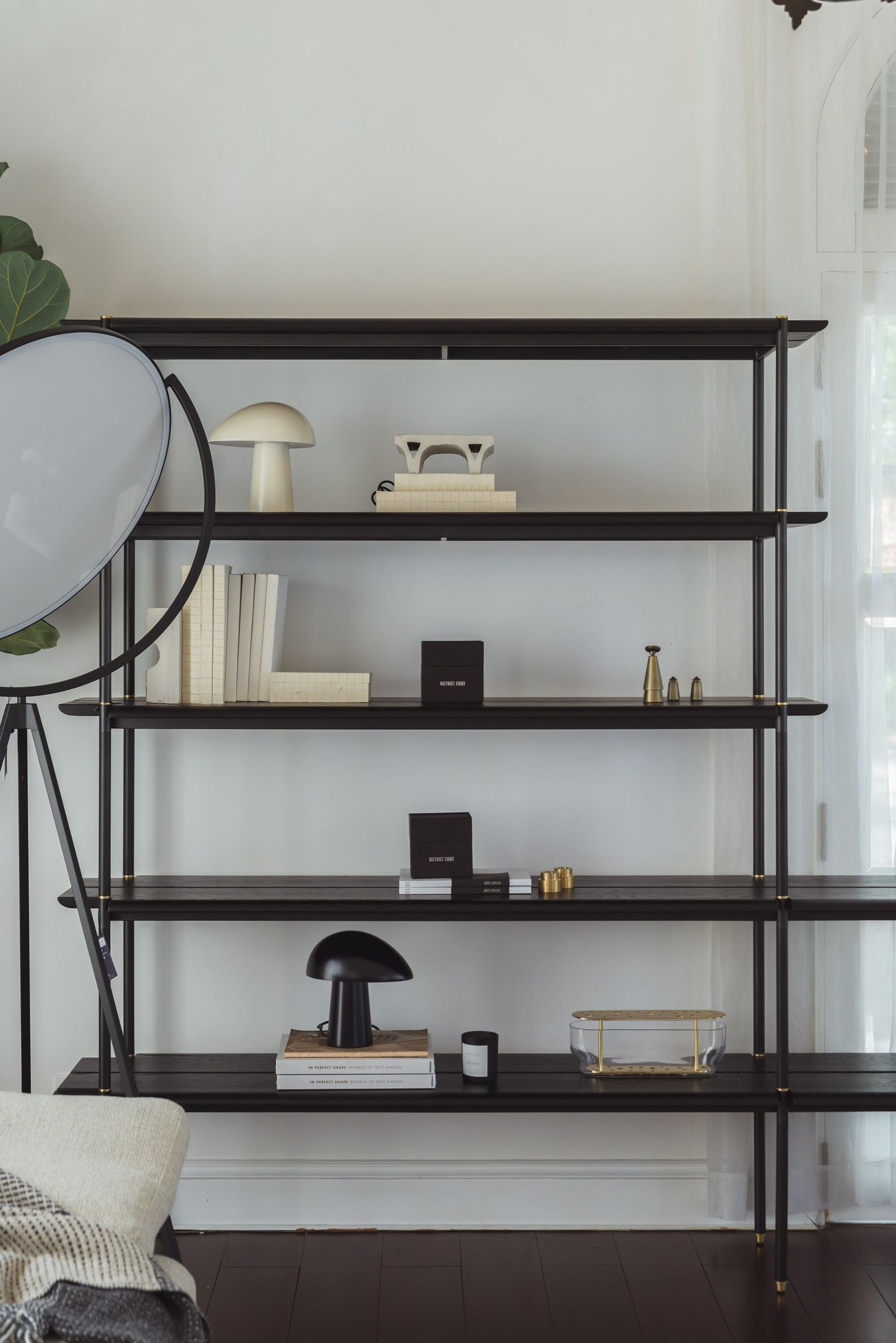 STACKING Steel and wood bench By District Eight