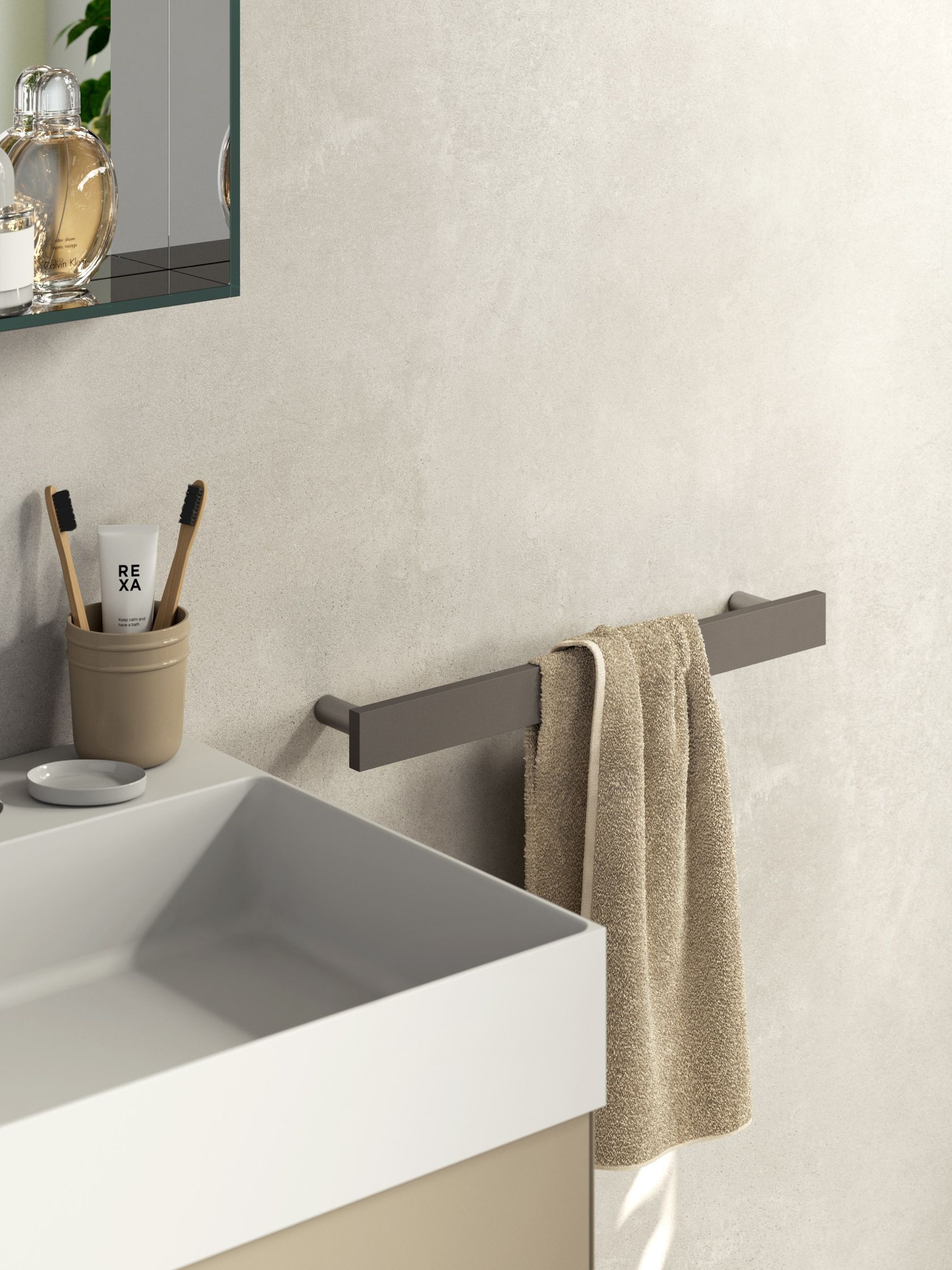 STONE | Towel rack By Rexa Design