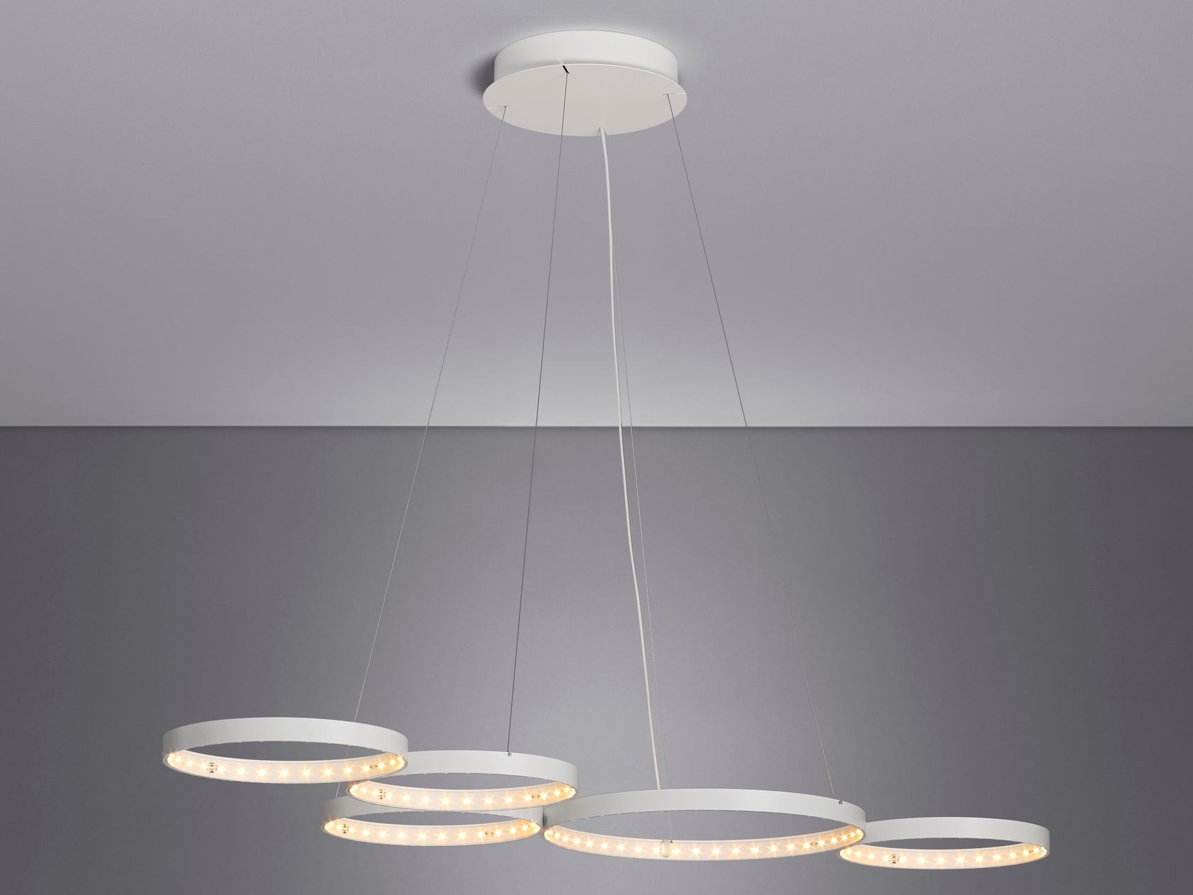 Suspension réglable à lumière directe et indirecte SUPER8 By Le Deun ...