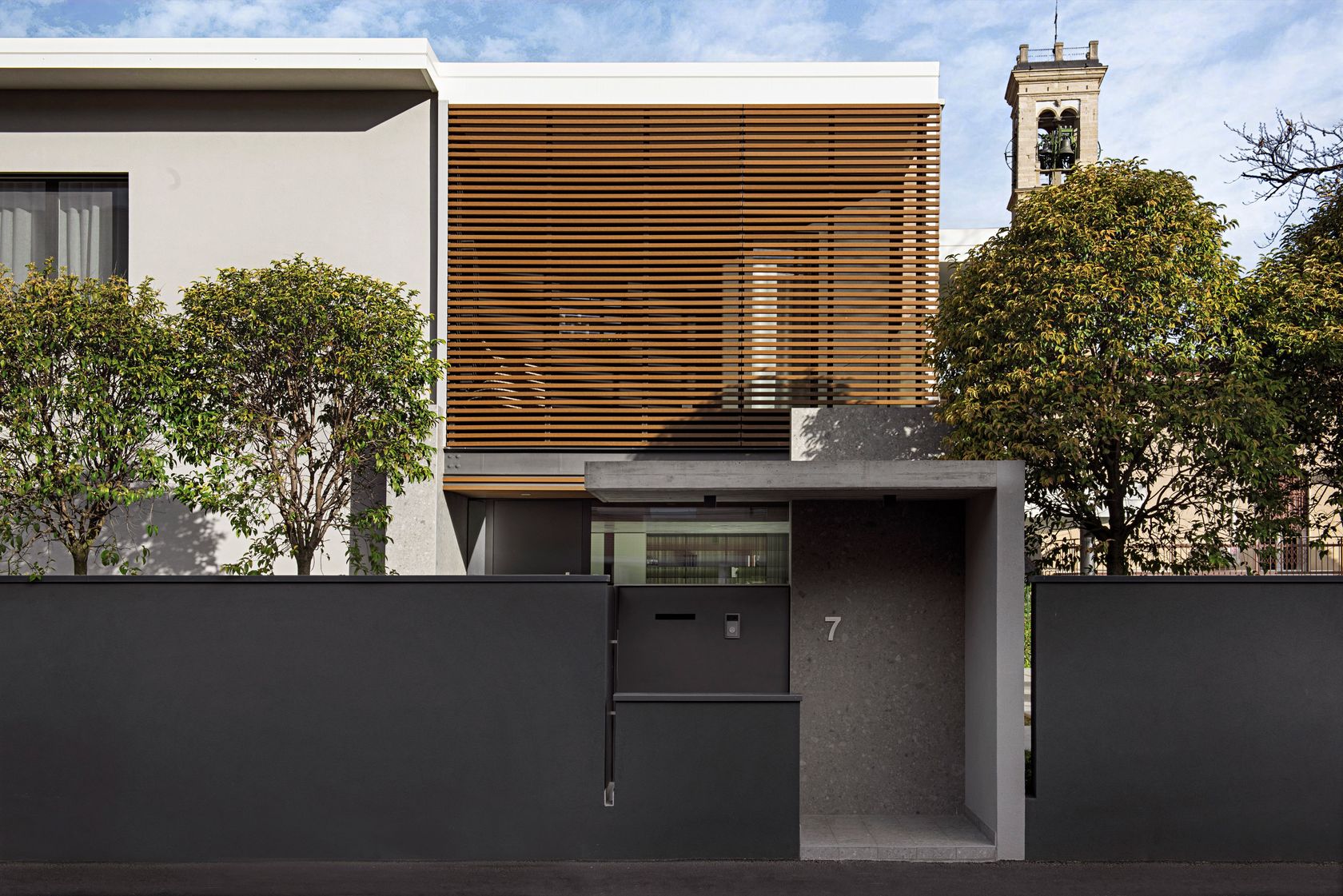 View of Solar shading Wooden solar shading By Déco