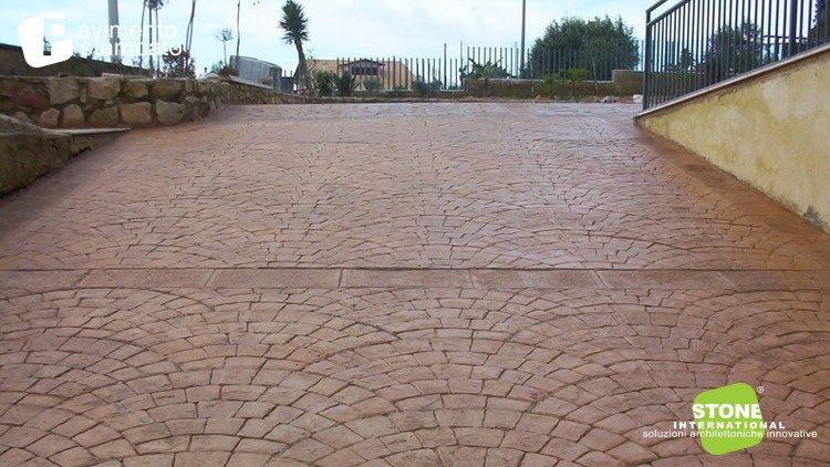 Pavimentazione In Calcestruzzo Stampato PAVIMENTO STAMPATO By Stone - Foto 9