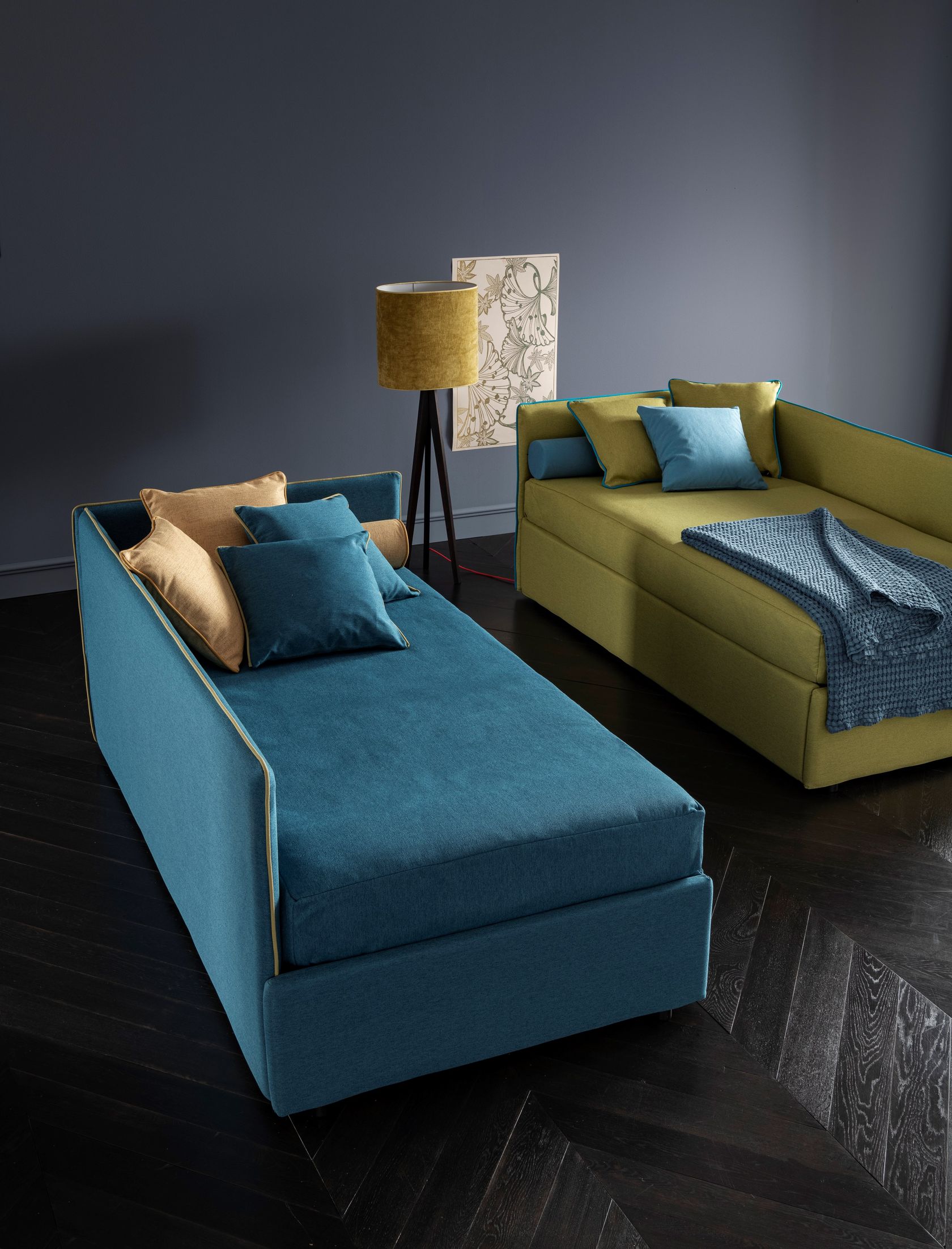 TEDDY Sofa bed with storage space By Altrenotti