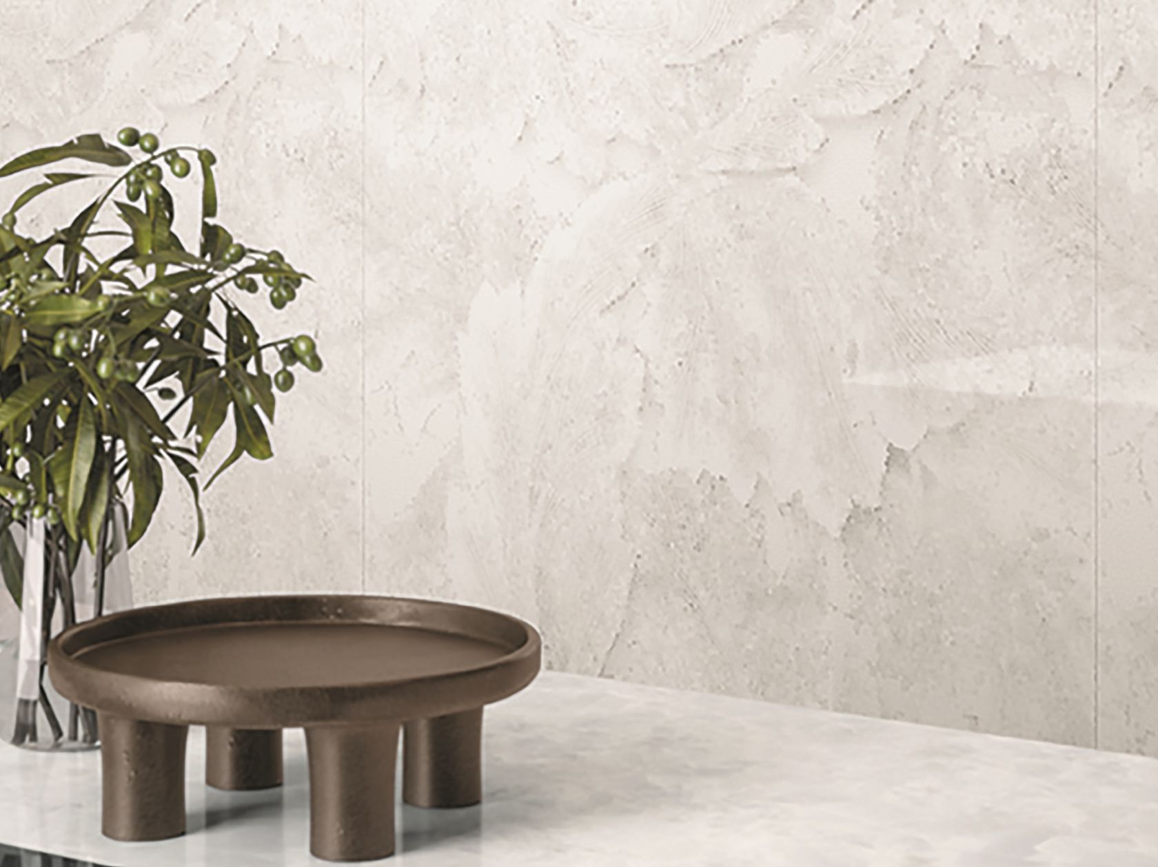 Porcelain stoneware wall/floor tiles with marble effect TELE DI MARMO