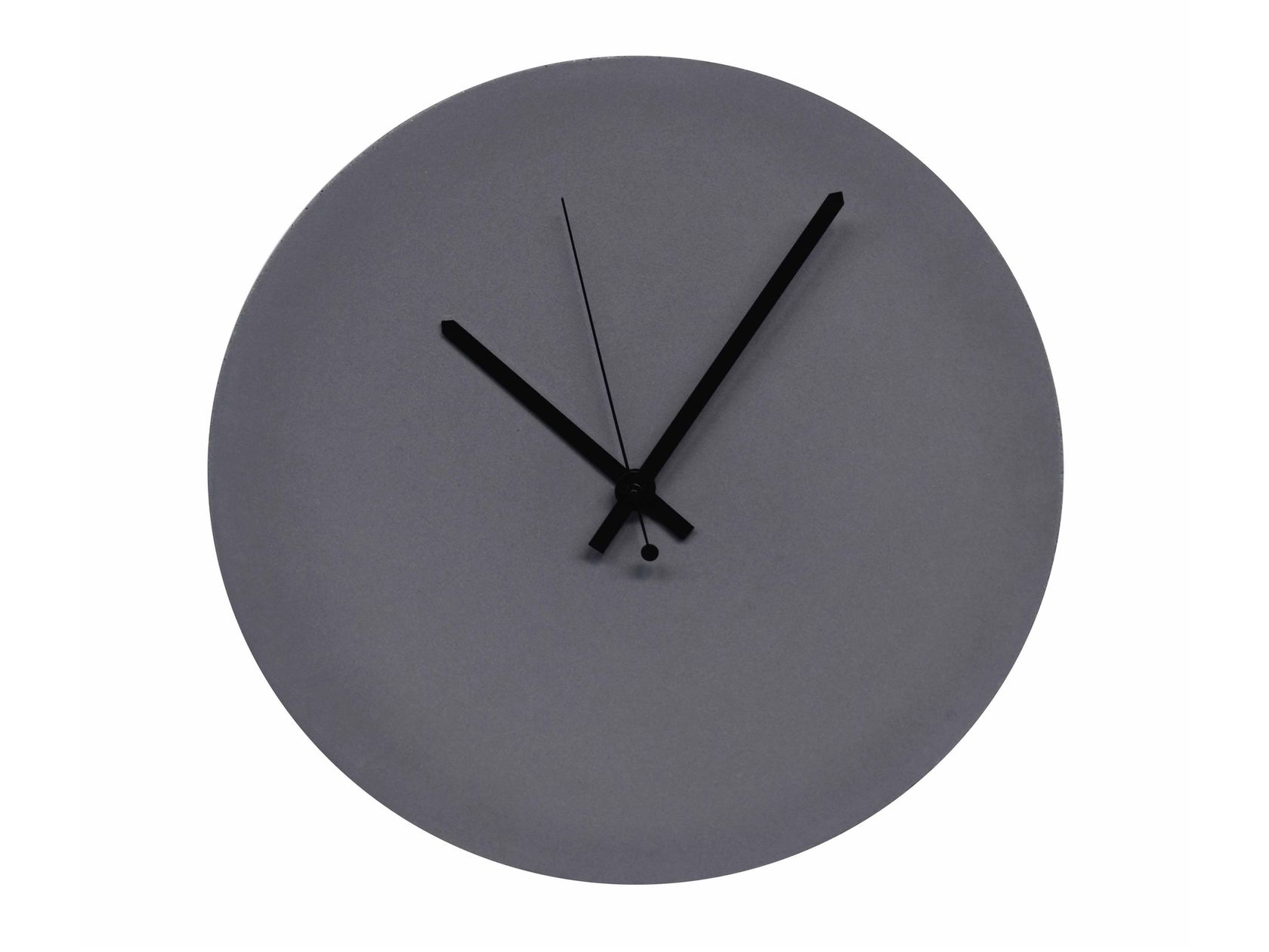 Wallmounted concrete clock TEMPUS By URBI et ORBI