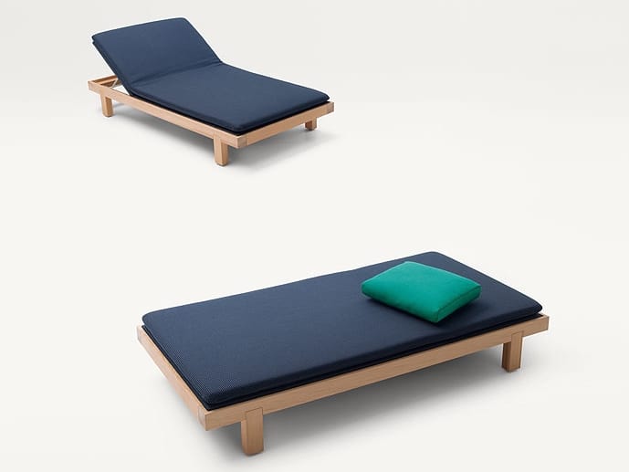 TOKU Sun lounger By Paola Lenti design Vincent Van Duysen