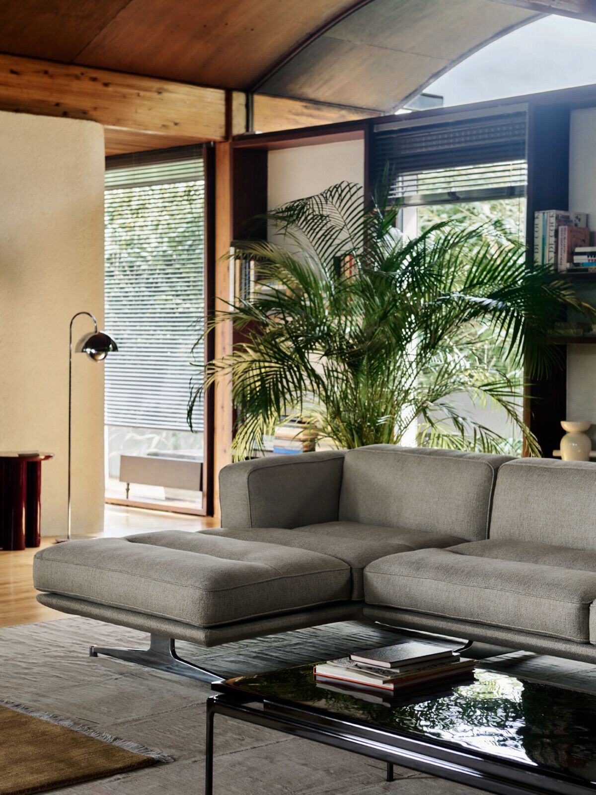 Inland Av42 - Canapé d'angle tissu personnalisable - Vue supplémentaire 2