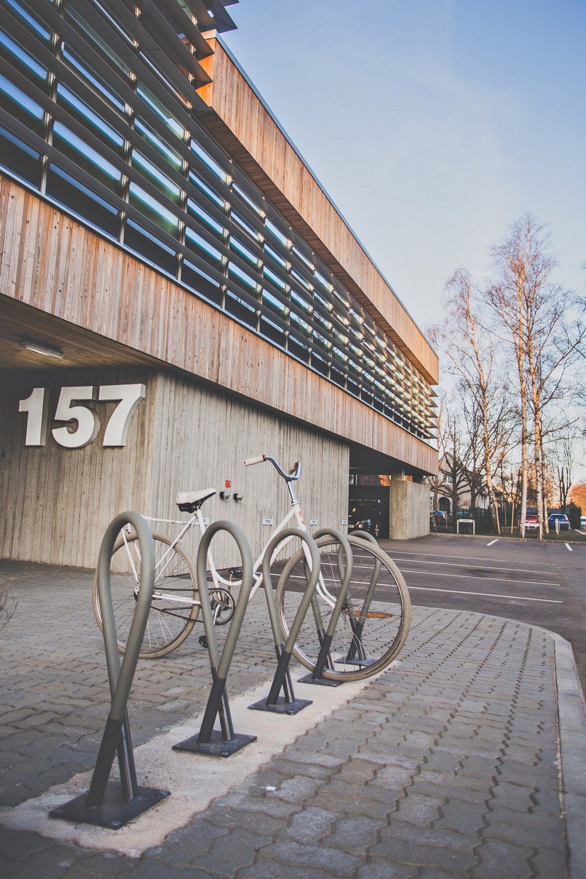 TULIP Steel bicycle rack By KEHA3