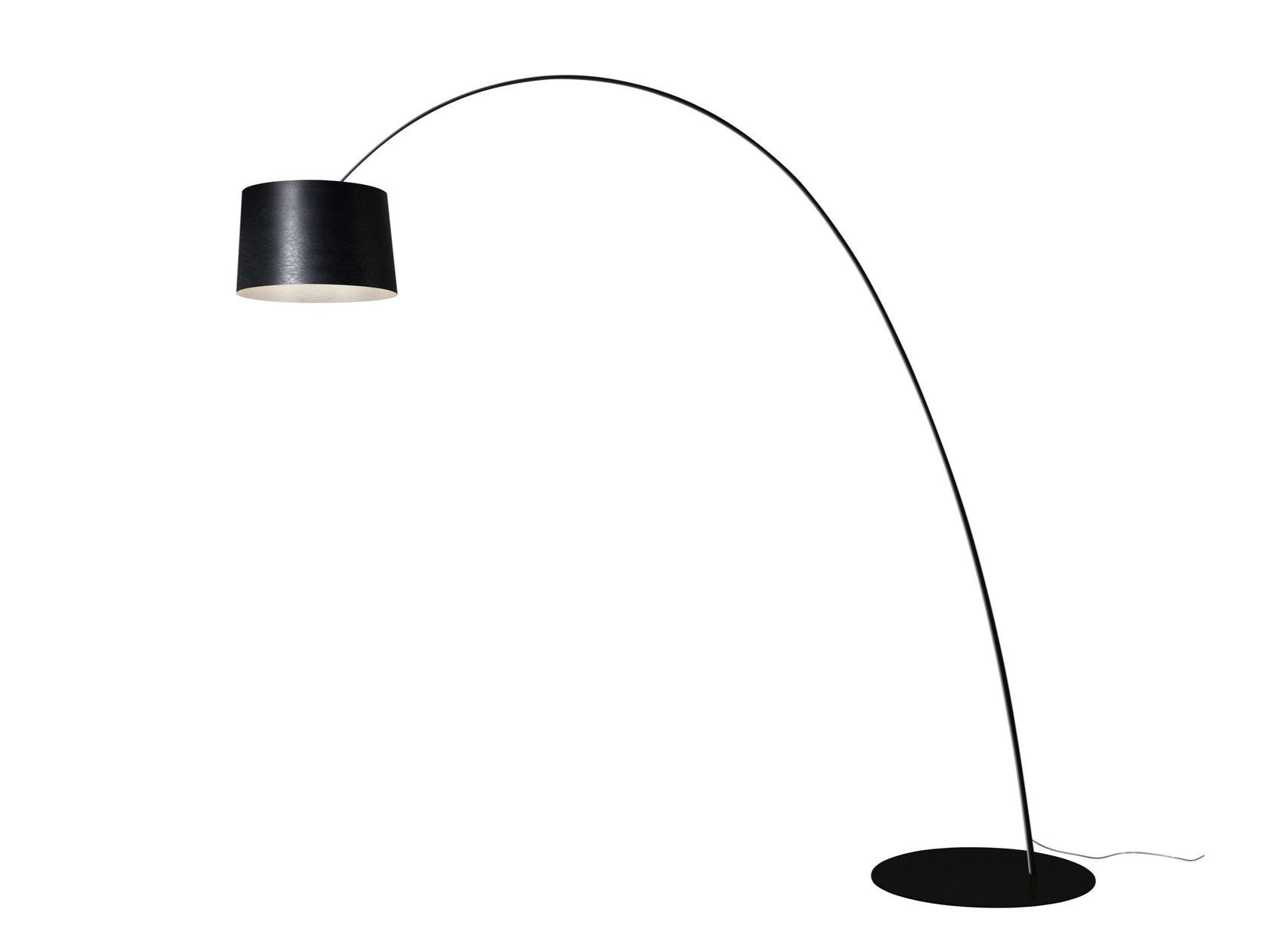 Depuley Lampada Da Terra Minimalista A LED, Moderna, In Vetro E Metallo