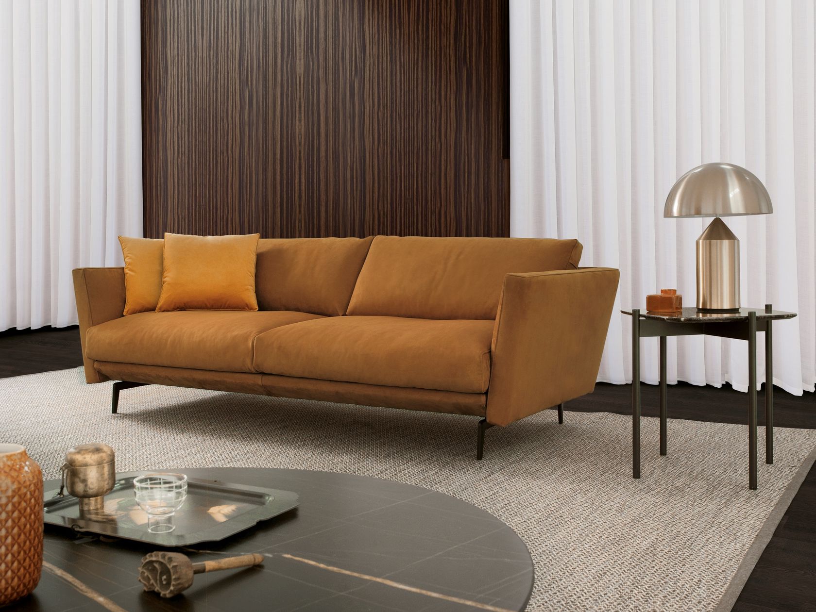 URBAN - Canapé 3 places tissu personnalisable