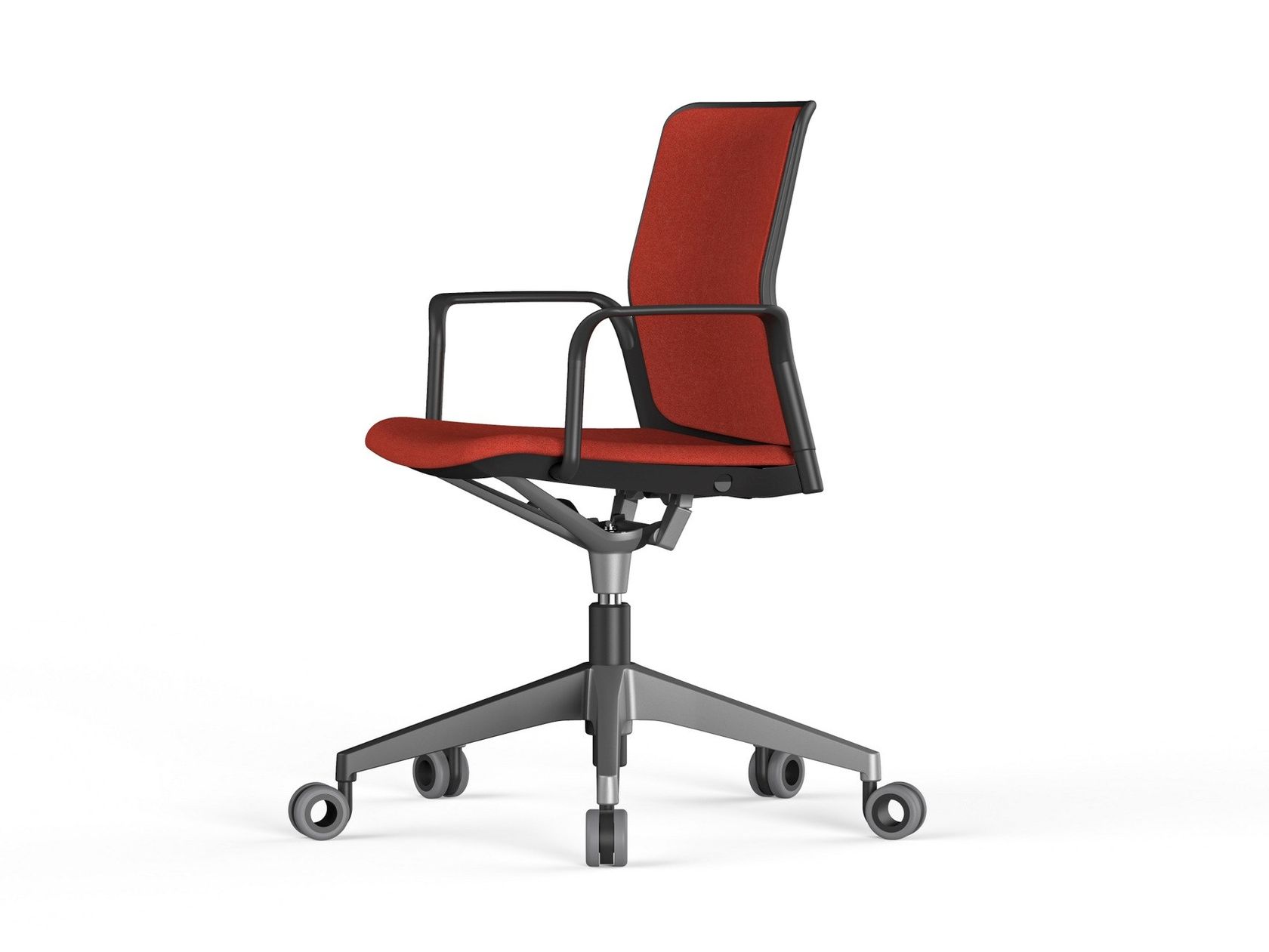 URBAN PLUS Office chair with armrests By ACTIU design Javier Cuñado