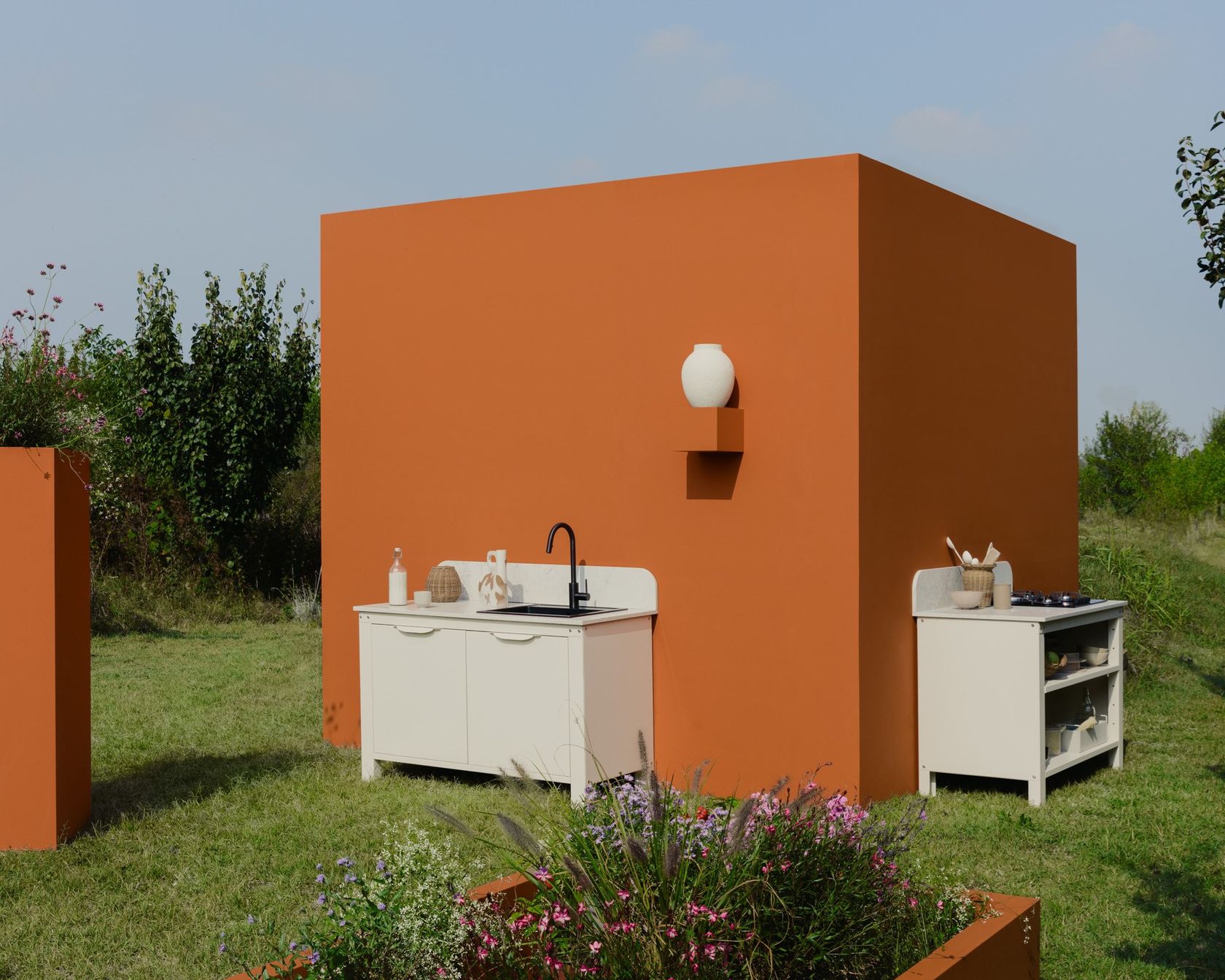 VERY SIMPLE OUTDOOR KITCHEN Cucina da esterno By VERY SIMPLE KITCHEN.