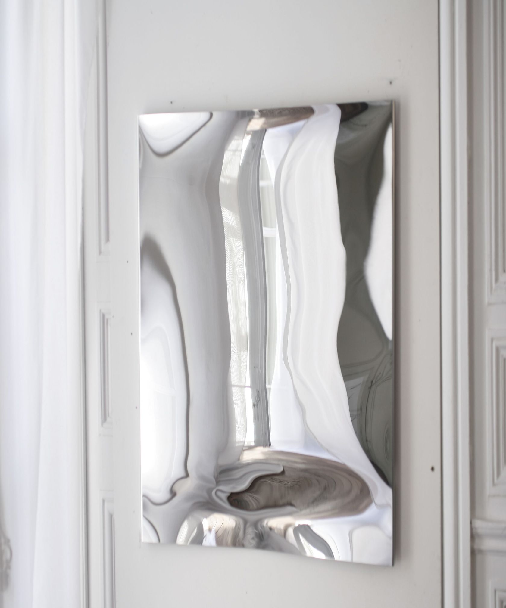DISTORTING MIRROR 100x45 Mirror By VIDAME EDITIONS