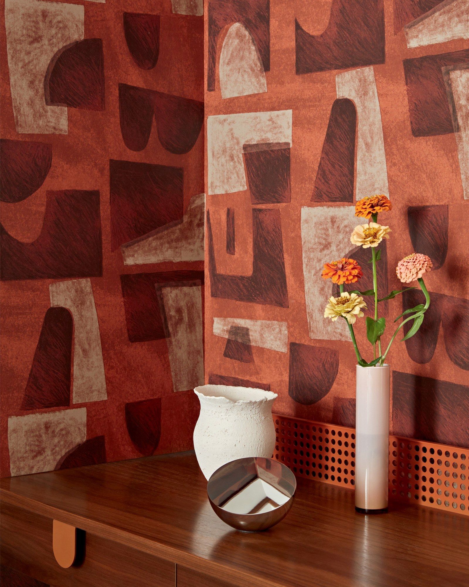 Motif nonwoven wallpaper VOILES DE PAPIER TUTTO Voiles de papier