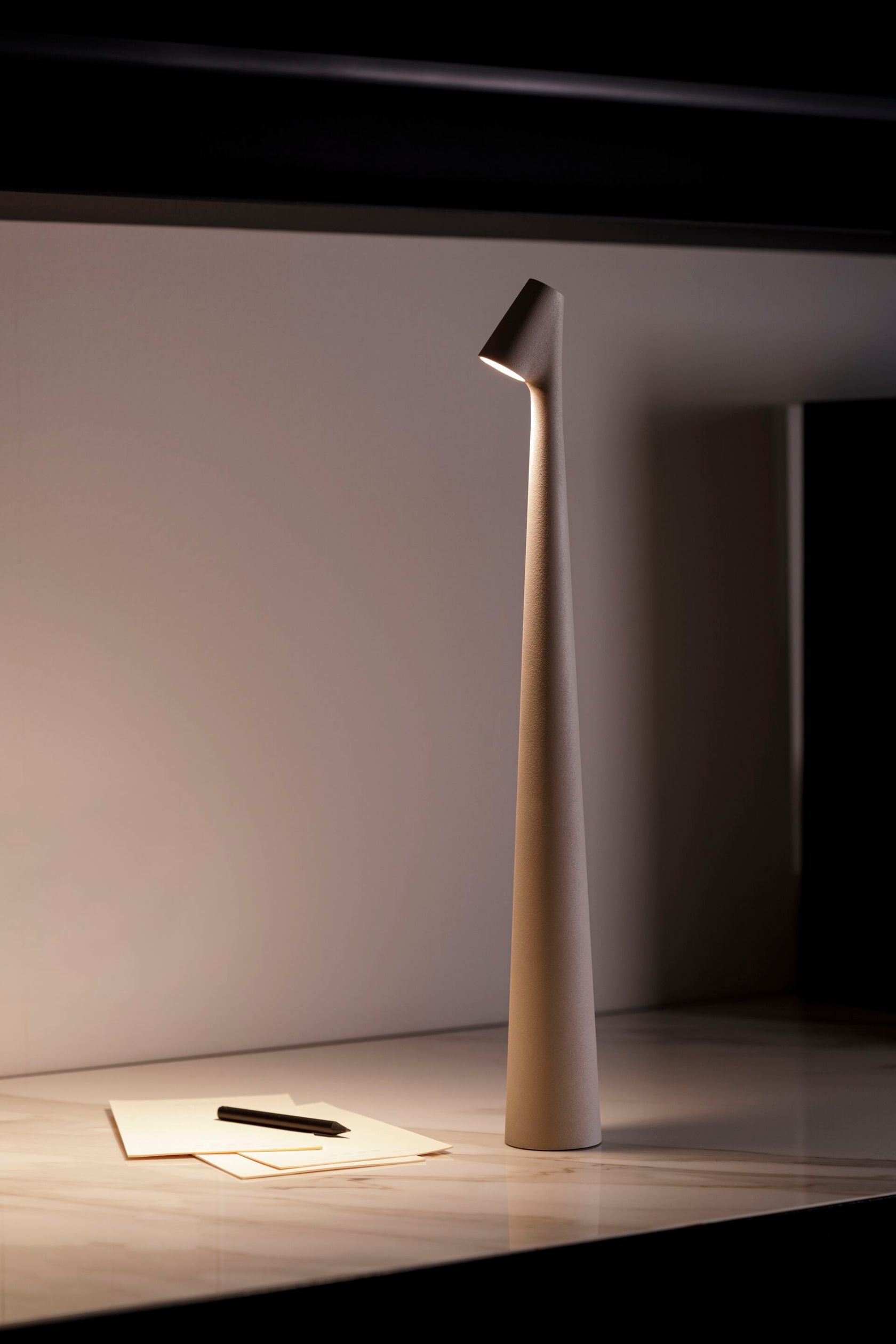 Tall Nambia Glossy Lamp main image 1